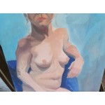 Голяма картина масло на платно Испания - 3748
